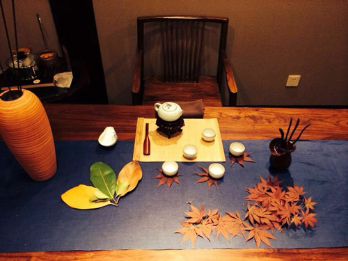 “秋思”茶席设计（祖蕊蕊）
